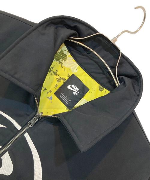 NIKE SB（ナイキエスビー）NIKE SB (ナイキエスビー) CARPET (カーペット) Company Jacket/カンパニジャケット リバーシブルジャケット ブラック×イエロー サイズ:XLの古着・服飾アイテム