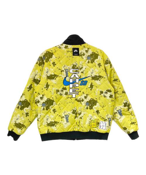 NIKE SB（ナイキエスビー）NIKE SB (ナイキエスビー) CARPET (カーペット) Company Jacket/カンパニジャケット リバーシブルジャケット ブラック×イエロー サイズ:XLの古着・服飾アイテム
