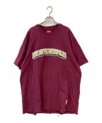 SUPREMEシュプリーム）の古着「Block Arc S/S Top」｜ボルドー