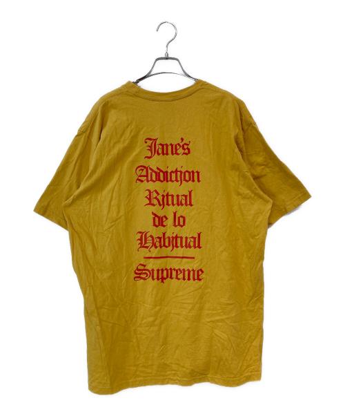 SUPREME（シュプリーム）SUPREME (シュプリーム) Jane's Addiction (ジェーンズ・アディクション) 24AW Jane's Addiction Ritual Tee イエロー サイズ:XLの古着・服飾アイテム