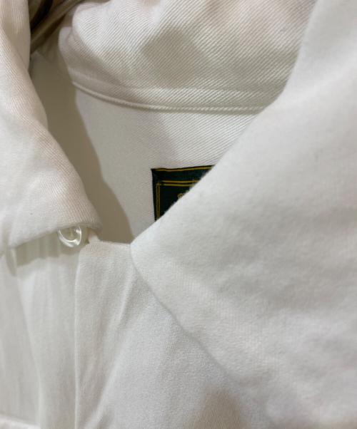 Noen（ノエン）Noen (ノエン) ショートリブレーヨンシャツ ホワイト サイズ:XLの古着・服飾アイテム