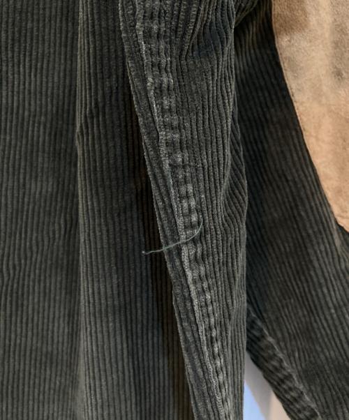 POLO RALPH LAUREN（ポロ・ラルフローレン）POLO RALPH LAUREN (ポロ・ラルフローレン) エルボーパッチコーデュロイシャツ カーキ サイズ:Lの古着・服飾アイテム