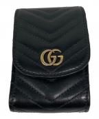 GUCCIグッチ）の古着「プチ マーモント シガレットケース」｜ブラック