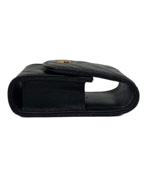GUCCI（グッチ）GUCCI (グッチ) プチ マーモント シガレットケース ブラックの古着・服飾アイテム