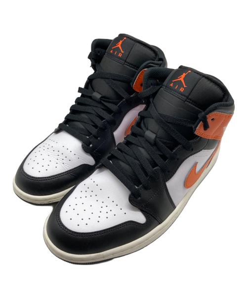 NIKE（ナイキ）NIKE (ナイキ) AIR JORDAN 1 MID ミッドカットスニーカー STRFSH/BLK サイズ:29cmの古着・服飾アイテム