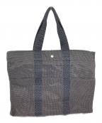 HERMESエルメス）の古着「エールラインGM トートバッグ」｜グレー