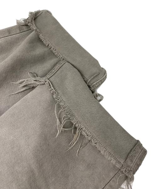 Rebuild by Needles（リビルドバイニードルス）Rebuild by Needles (リビルドバイニードルス) デニムハーフパンツ グレー サイズ:1の古着・服飾アイテム