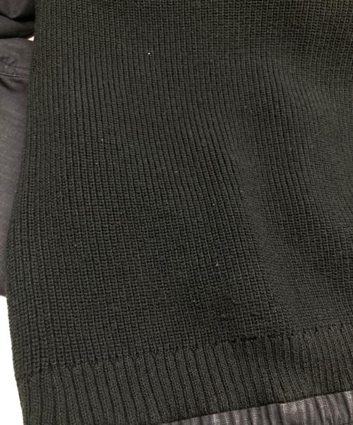 sacai（サカイ）sacai (サカイ) Sport Knit Jacket Black×Navy サイズ:4の古着・服飾アイテム