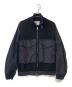 sacai（サカイ）の古着「Sport Knit Jacket」｜Black×Navy
