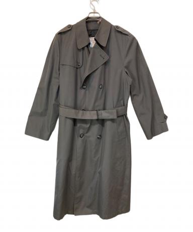 Christian Diorメンズトレンチコート40Rチャコールグレーライナー付 Christian Diorメンズトレンチコート40Rチャコールグレーライナー付