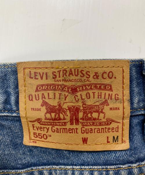 LEVI'S（リーバイス）LEVI'S (リーバイス) 550 RELAXED FIT TAPERED LEG デニムパンツ インディゴ サイズ:14 MIS Mの古着・服飾アイテム