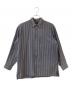 IM ISSEY MIYAKE（アイエムイッセイミヤケ）の古着「ハミルトン期 ストライプシャツ」｜グレー