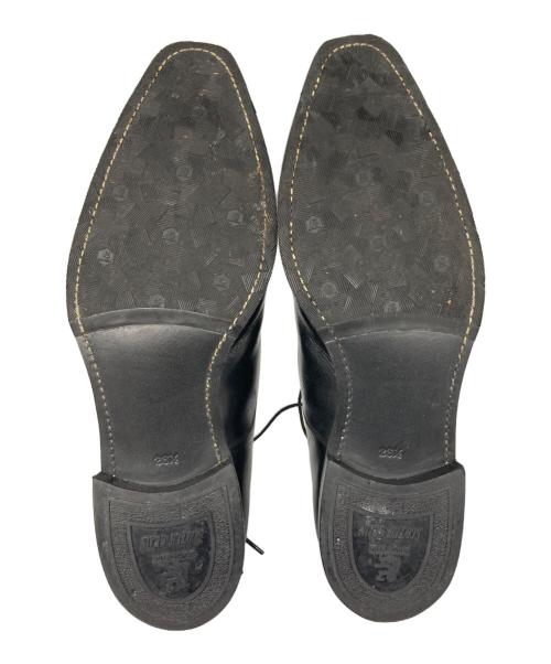 SCOTCH GRAIN（スコッチグレイン）SCOTCH GRAIN (スコッチグレイン) ストレートチップシューズ ブラック サイズ:26.5の古着・服飾アイテム