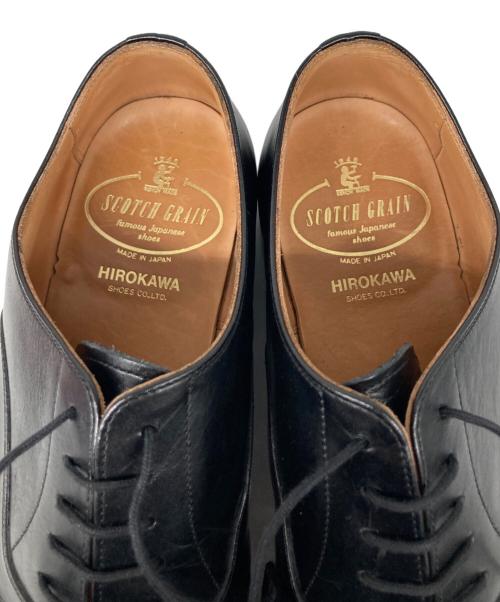 SCOTCH GRAIN（スコッチグレイン）SCOTCH GRAIN (スコッチグレイン) ストレートチップシューズ ブラック サイズ:26.5の古着・服飾アイテム