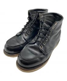 RED WING（レッドウィング）の古着「6-inch Classic Moc ブーツ」｜ブラック
