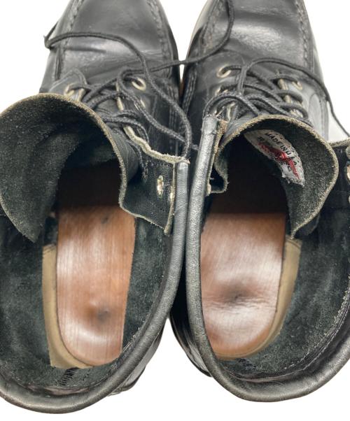 RED WING（レッドウィング）RED WING (レッドウィング) 6-inch Classic Moc ブーツ ブラック サイズ:8の古着・服飾アイテム