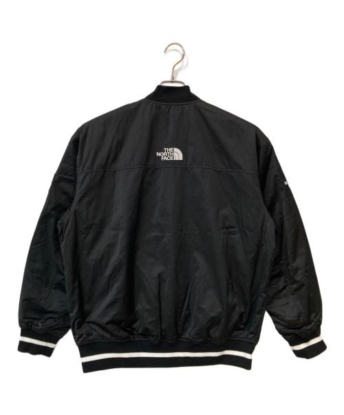 THE NORTH FACE WHITE LABEL（ザノースフェイスホワイトレーベル）THE NORTH FACE WHITE LABEL (ザノースフェイスホワイトレーベル) PLAYER VARSITY JACKET ブラック サイズ:Sの古着・服飾アイテム