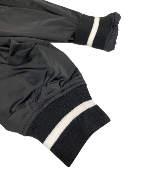 THE NORTH FACE WHITE LABEL（ザノースフェイスホワイトレーベル）THE NORTH FACE WHITE LABEL (ザノースフェイスホワイトレーベル) PLAYER VARSITY JACKET ブラック サイズ:Sの古着・服飾アイテム