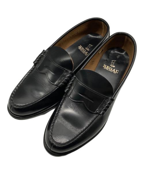 REGAL（リーガル）REGAL (リーガル) コインローファー ブラック サイズ:26の古着・服飾アイテム