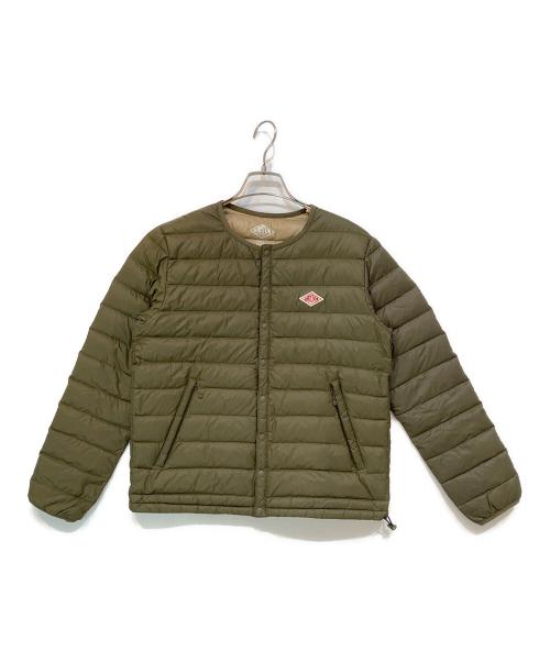 DANTON（ダントン）DANTON (ダントン) Crew Neck Inner Down Jacket/クルーネックインナーダウンジャケット オリーブ サイズ:36の古着・服飾アイテム