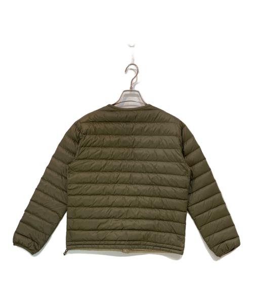 DANTON（ダントン）DANTON (ダントン) Crew Neck Inner Down Jacket/クルーネックインナーダウンジャケット オリーブ サイズ:36の古着・服飾アイテム