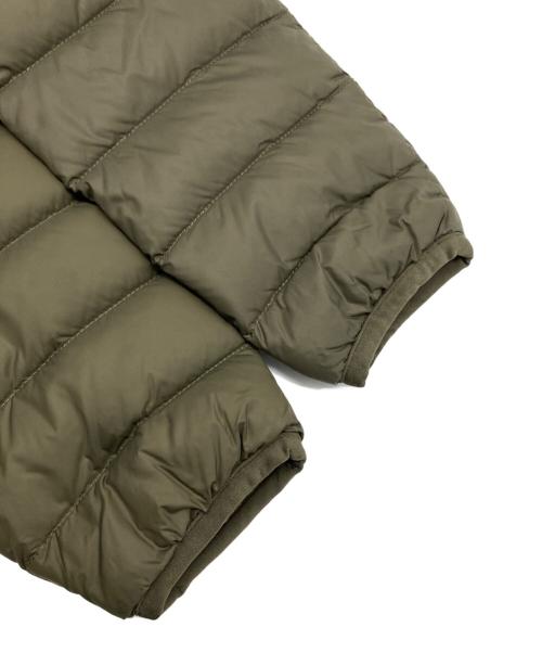 DANTON（ダントン）DANTON (ダントン) Crew Neck Inner Down Jacket/クルーネックインナーダウンジャケット オリーブ サイズ:36の古着・服飾アイテム