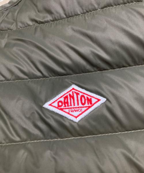 DANTON（ダントン）DANTON (ダントン) Crew Neck Inner Down Jacket/クルーネックインナーダウンジャケット オリーブ サイズ:36の古着・服飾アイテム