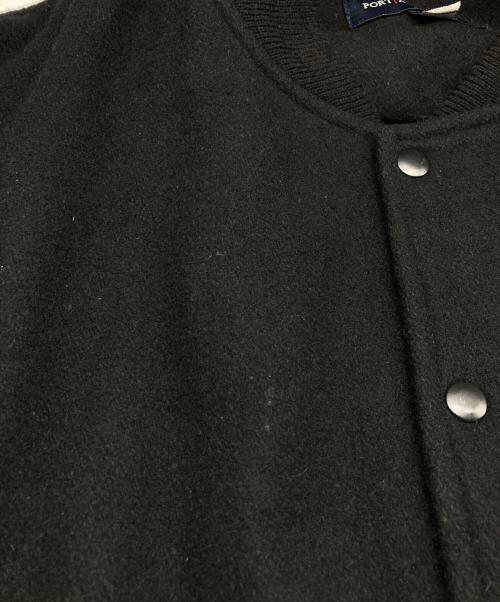 PORT AUTHORITY（ポートオーソリティ）PORT AUTHORITY (ポートオーソリティ) スタジャン ブラック サイズ:XLの古着・服飾アイテム