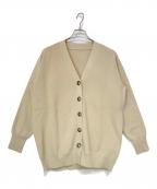 L'appartementアパルトモン）の古着「ニットカーディガン」｜ベージュ