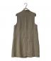 Lisiere (リジェール) LINEN CANVAS LONG VEST ベージュ サイズ:無：15000円
