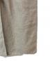 中古・古着 Lisiere (リジェール) LINEN CANVAS LONG VEST ベージュ サイズ:無：15000円