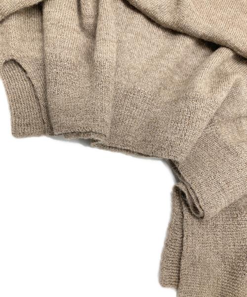 Lauren Manoogian（ローレン マヌージアン）Lauren Manoogian (ローレン マヌージアン) FINE ARCH アルパカ ウール ニット ベージュ サイズ:1の古着・服飾アイテム