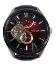 ORIENT（オリエント）の古着「コンテンポラリー スリムスケルトン リストウォッチ」｜ブラック
