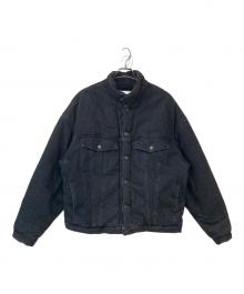 UNUSED（アンユーズド）の古着「Padded denim jacket」｜ブラック
