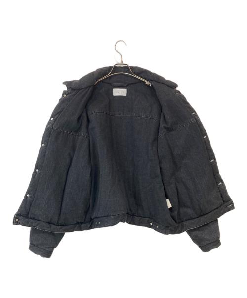 UNUSED（アンユーズド）UNUSED (アンユーズド) Padded denim jacket ブラック サイズ:4の古着・服飾アイテム