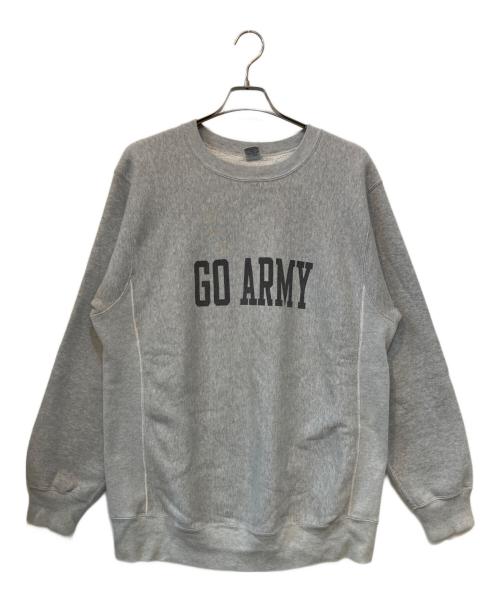 BUZZ RICKSON'S（バズリクソンズ）BUZZ RICKSON'S (バズリクソンズ) GO ARMY BEAT NAVY スウェットシャツ グレー サイズ:XLの古着・服飾アイテム