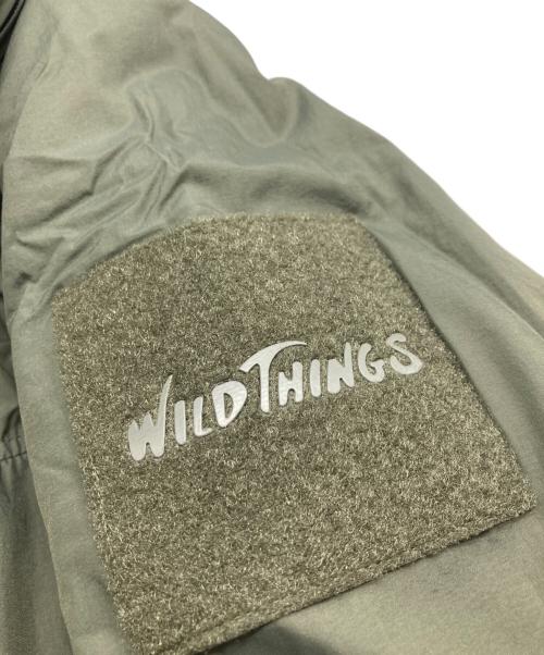 WILD THINGS（ワイルドシングス）WILD THINGS (ワイルドシングス) MONSTER PARKA '20 中綿コート カーキ サイズ:Mの古着・服飾アイテム
