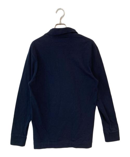 dunhill（ダンヒル）dunhill (ダンヒル) ロングスリーブポロシャツ ネイビー サイズ:OLの古着・服飾アイテム
