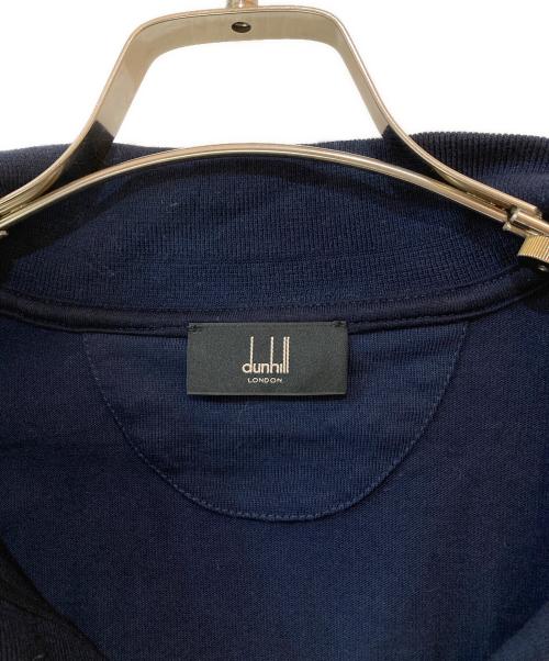 dunhill（ダンヒル）dunhill (ダンヒル) ロングスリーブポロシャツ ネイビー サイズ:OLの古着・服飾アイテム