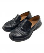 Maison Margielaメゾンマルジェラ）の古着「エアバッグソール レザー コイン ローファー」｜ブラック