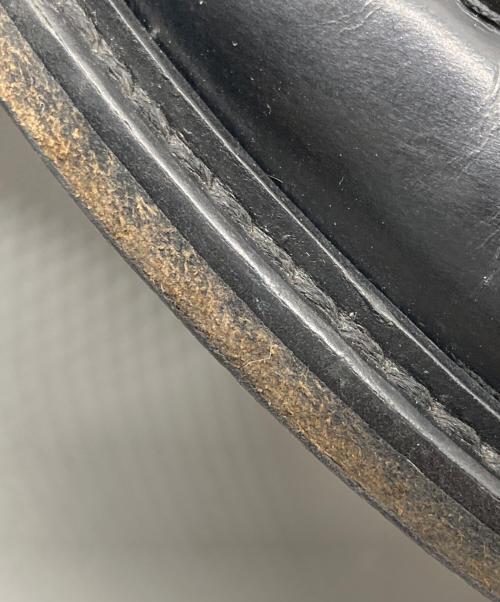 Maison Margiela（メゾンマルジェラ）Maison Margiela (メゾンマルジェラ) エアバッグソール レザー コイン ローファー ブラック サイズ:40の古着・服飾アイテム