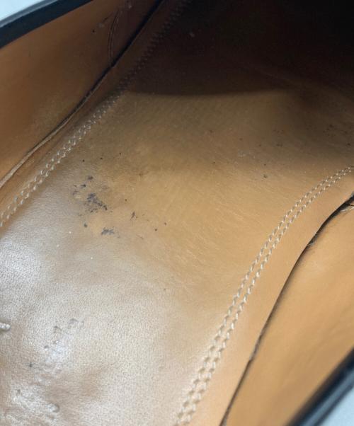 Maison Margiela（メゾンマルジェラ）Maison Margiela (メゾンマルジェラ) エアバッグソール レザー コイン ローファー ブラック サイズ:40の古着・服飾アイテム