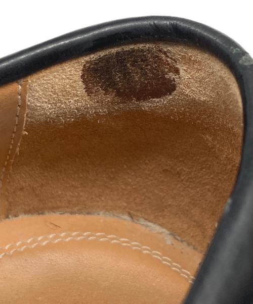 Maison Margiela（メゾンマルジェラ）Maison Margiela (メゾンマルジェラ) エアバッグソール レザー コイン ローファー ブラック サイズ:40の古着・服飾アイテム