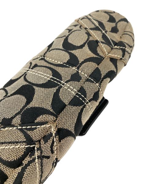 COACH（コーチ）COACH (コーチ) シグネチャー ソーホー ワンショルダーバッグ ブラックの古着・服飾アイテム