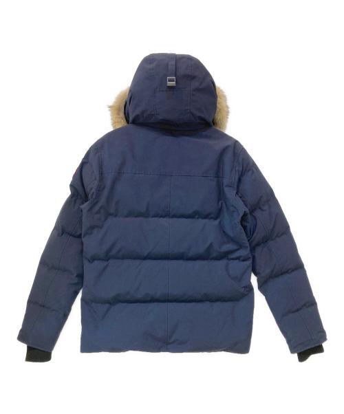 CANADA GOOSE（カナダグース）CANADA GOOSE (カナダグース) Wyndham Parka Fusion Fit Heritage ダウンジャケット ネイビー サイズ:ｌの古着・服飾アイテム