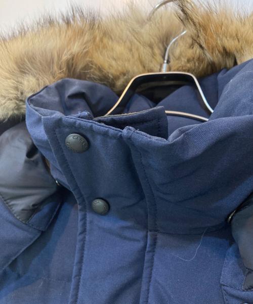 CANADA GOOSE（カナダグース）CANADA GOOSE (カナダグース) Wyndham Parka Fusion Fit Heritage ダウンジャケット ネイビー サイズ:ｌの古着・服飾アイテム