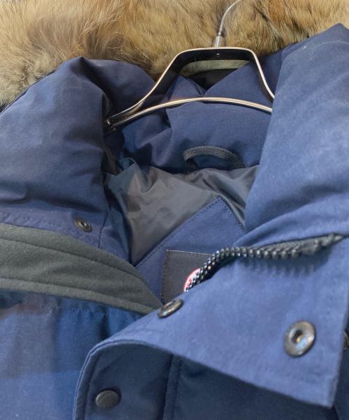 CANADA GOOSE（カナダグース）CANADA GOOSE (カナダグース) Wyndham Parka Fusion Fit Heritage ダウンジャケット ネイビー サイズ:ｌの古着・服飾アイテム