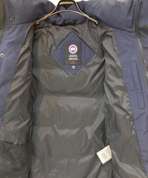CANADA GOOSE（カナダグース）CANADA GOOSE (カナダグース) Wyndham Parka Fusion Fit Heritage ダウンジャケット ネイビー サイズ:ｌの古着・服飾アイテム