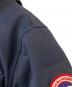 中古・古着 CANADA GOOSE (カナダグース) Wyndham Parka Fusion Fit Heritage ダウンジャケット ネイビー サイズ:ｌ：100000円