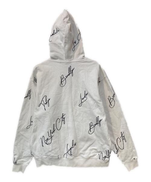 KITH（キス）KITH (キス) City Script Hoodie ホワイト サイズ:XLの古着・服飾アイテム